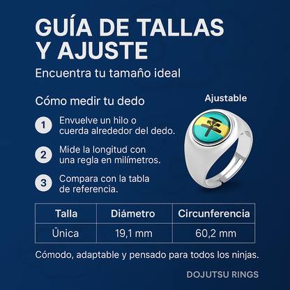 Set Anillos Akatsuki 10 uds.